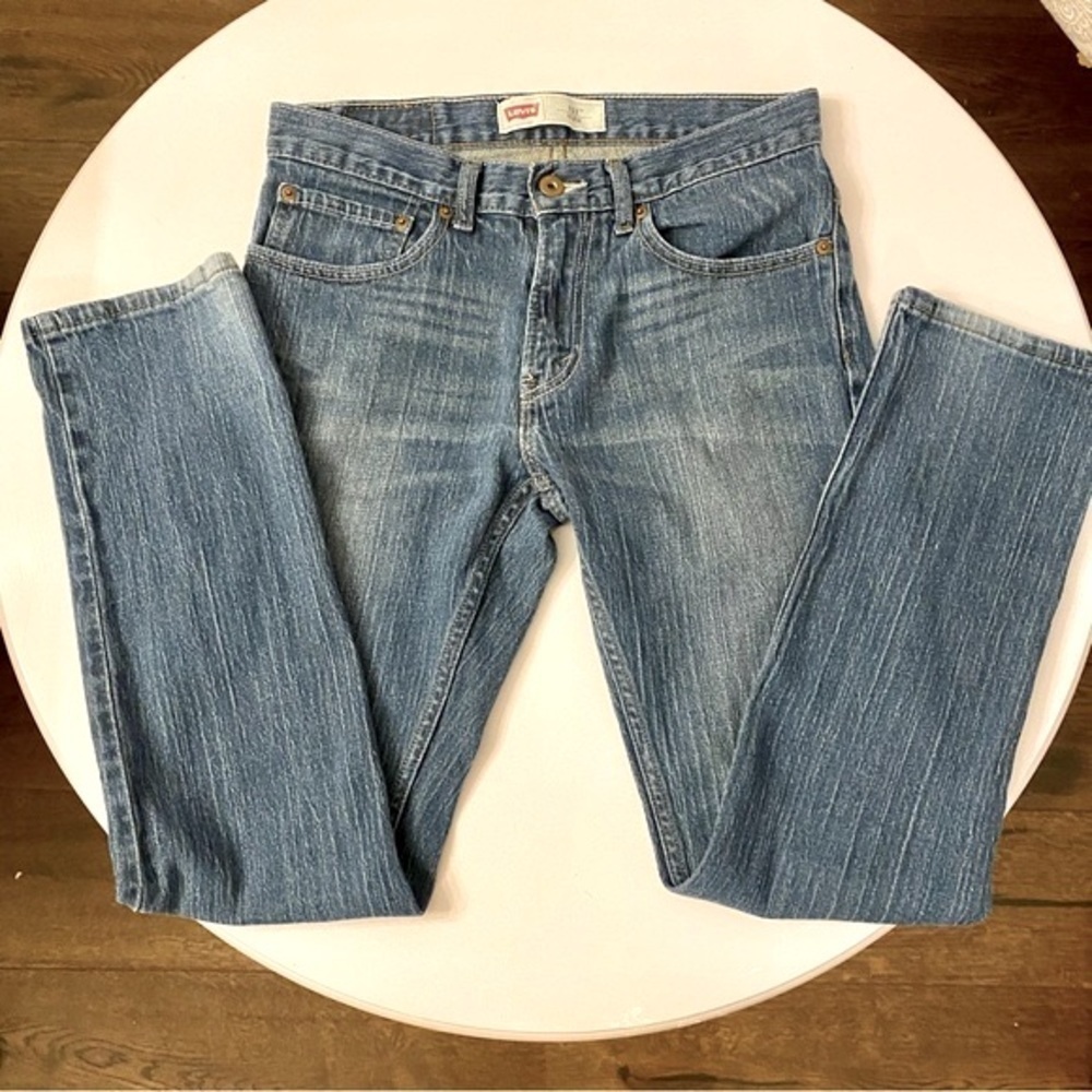 Levi Strauss 511 Slim Style Medium Wash Jeans - Picture 6 of 9